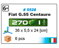 Chasseur italien FIAT G55 CENTAURO